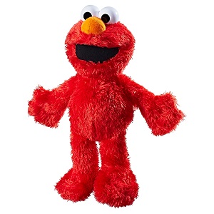 Playskool Sesame Street Tickle Me Elmo Doll with his contagious laugh.